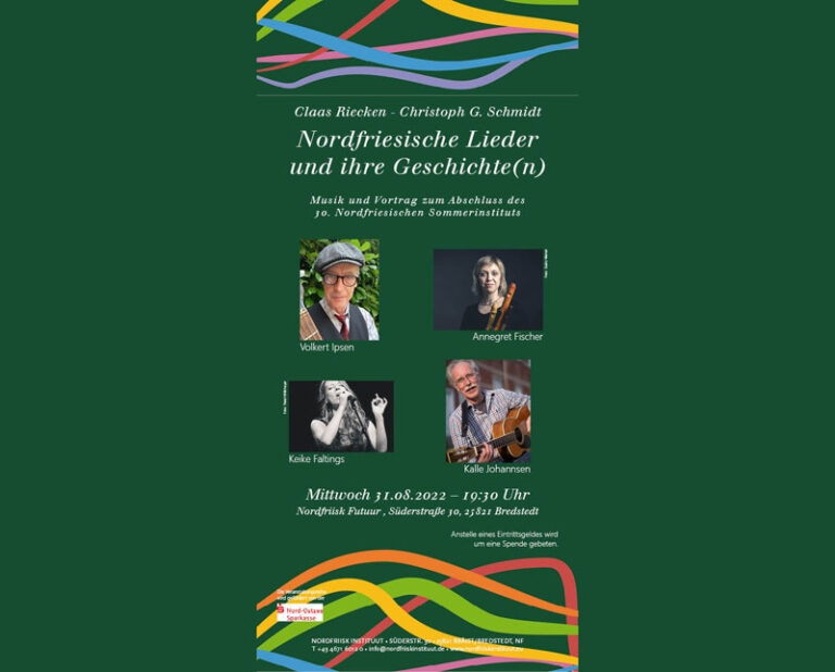 Musikalisch-historisch-literarischer Abend im Nordfriisk Instituut