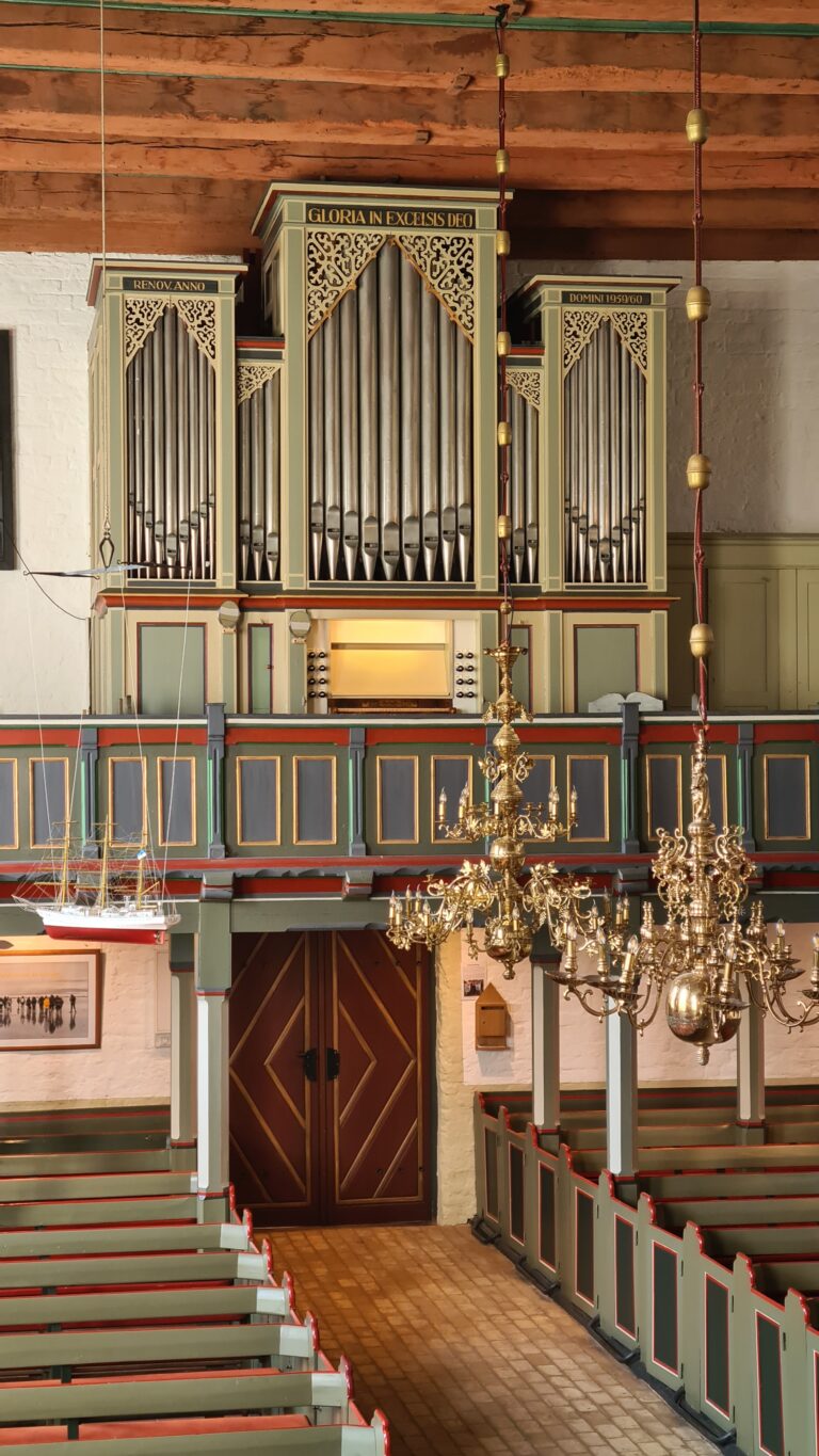 Eine nordfriesischer Orgel-Schatz in der Breklumer Kirche