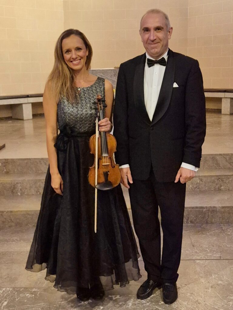 Virtuose Klänge für Violine und Orgel beim Langenhorner Orgelsommer